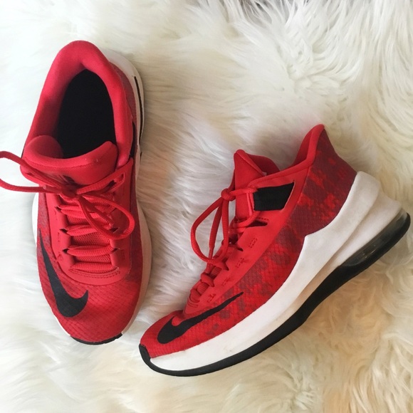 boys nike air max red